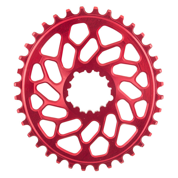 Absoluteblack CX Oval Sram GXP un BB30 zobrats | DM | 1x12 ātrumu | Sarkans