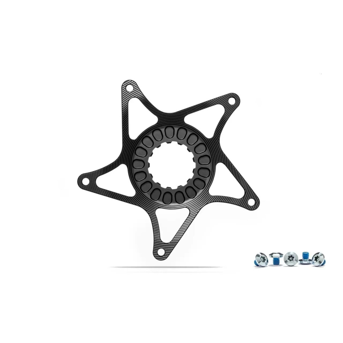 AbsoluteBlack E-BIKE Bosch Gen 3 Super tērauda zirneklis | 50,5 mm ķēdes līnija | DM | Black