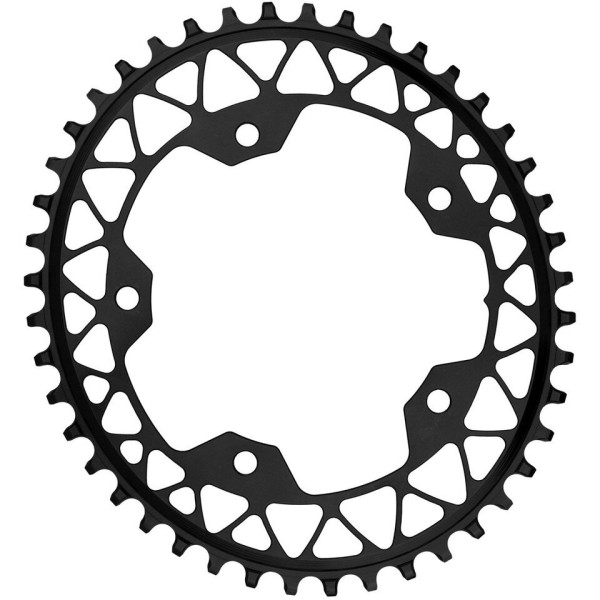 AbsoluteBlack GRAVEL OVAL zobrats | 110 BCD | 1x12/11/10 ātrumu AbsoluteBlack GRAVEL OVAL zobrats | 110 BCD | 1x12/11/10 ātrumu