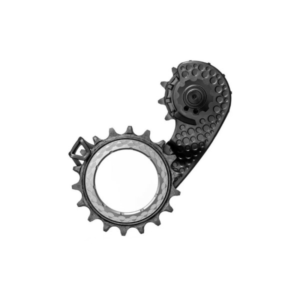 absoluteBlack HOLLOWcage® Ultegra 8150 Carbon Ceramic Oversized Derailleur Pulley Cage | Titanium absoluteBlack HOLLOWcage® Ultegra 8150 Carbon Ceramic Oversized Derailleur Pulley Cage | Titanium
