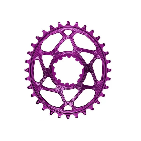 AbsoluteBlack ovāls Sram BOOST148 zobrats | 3mm nobīde | DM | 1x12/11/10 ātrumu | Violeta krāsa