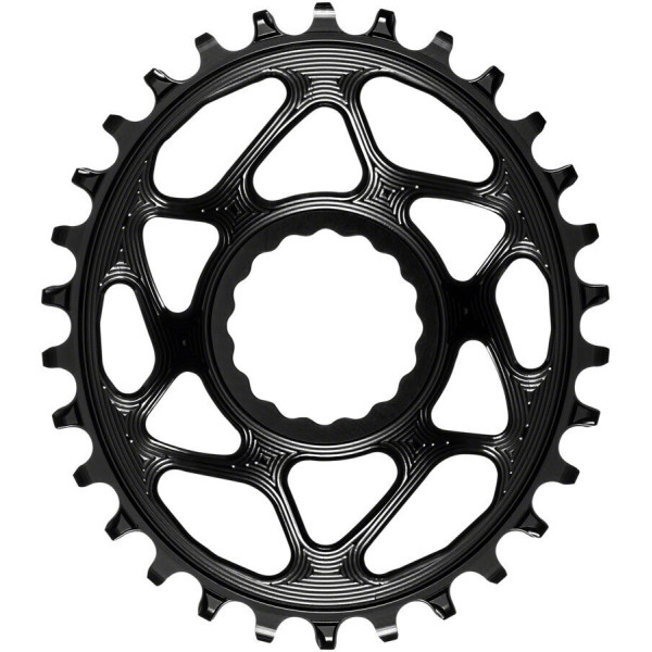 AbsoluteBlack RaceFace Oval Cinch BOOST148 zobrats | 3 mm nobīde | DM | 1x12/11/10 ātrumu | Black