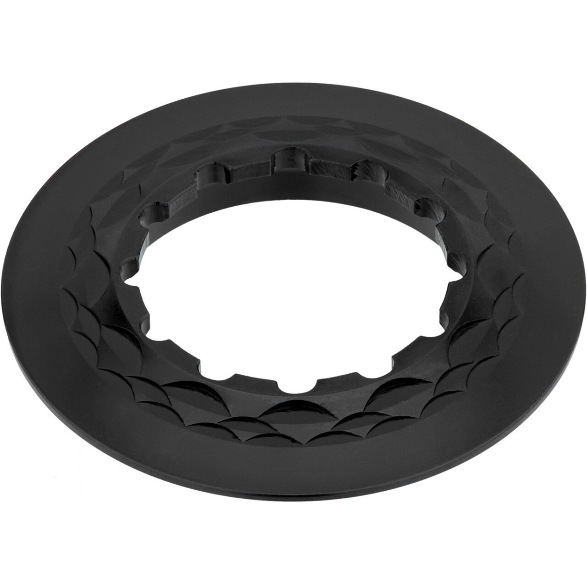 AbsoluteBlack Ultimate Center-Lock Ring | 12 mm Thru-Axle | Melns