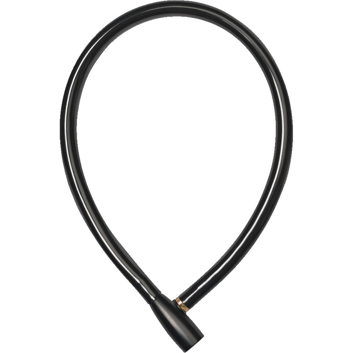 Abus 3406K/55 Melna spoles kabeļa slēdzene