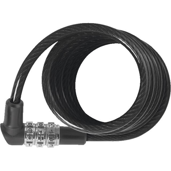 Abus 3506C/120 melnā spoles slēdzene