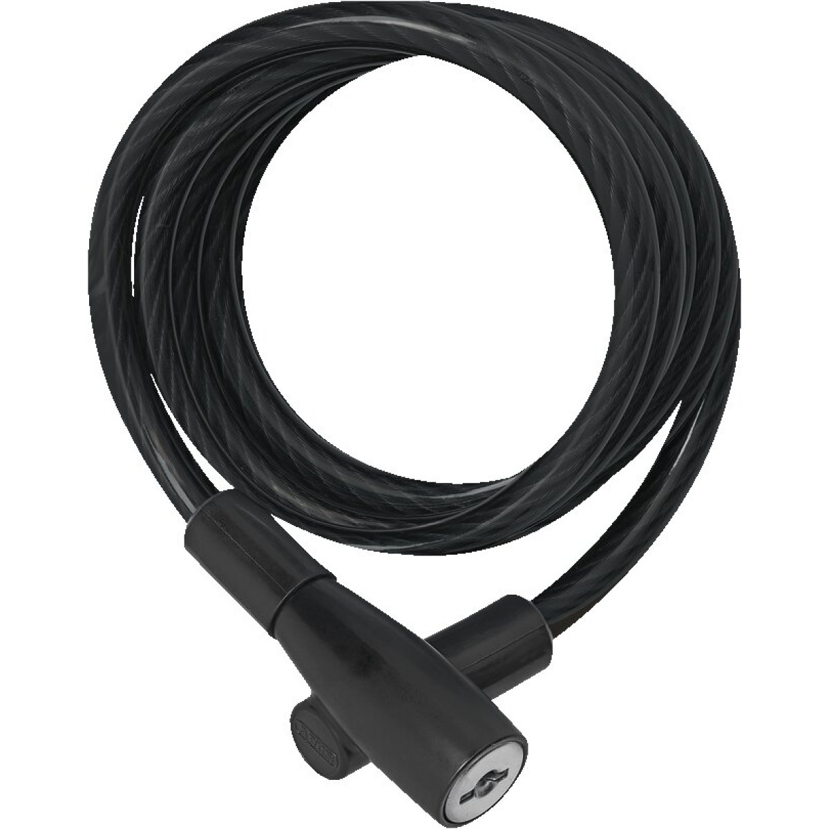Abus 3506K/180 Melna spoles kabeļa slēdzene