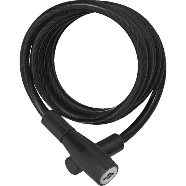 Abus 3506K/180 Melna spoles kabeļa slēdzene