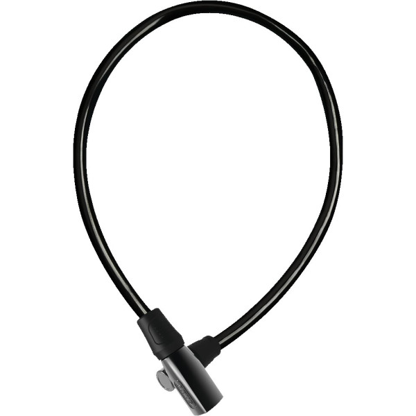 Abus 4408K/65 melna spirāles kabeļa slēdzene