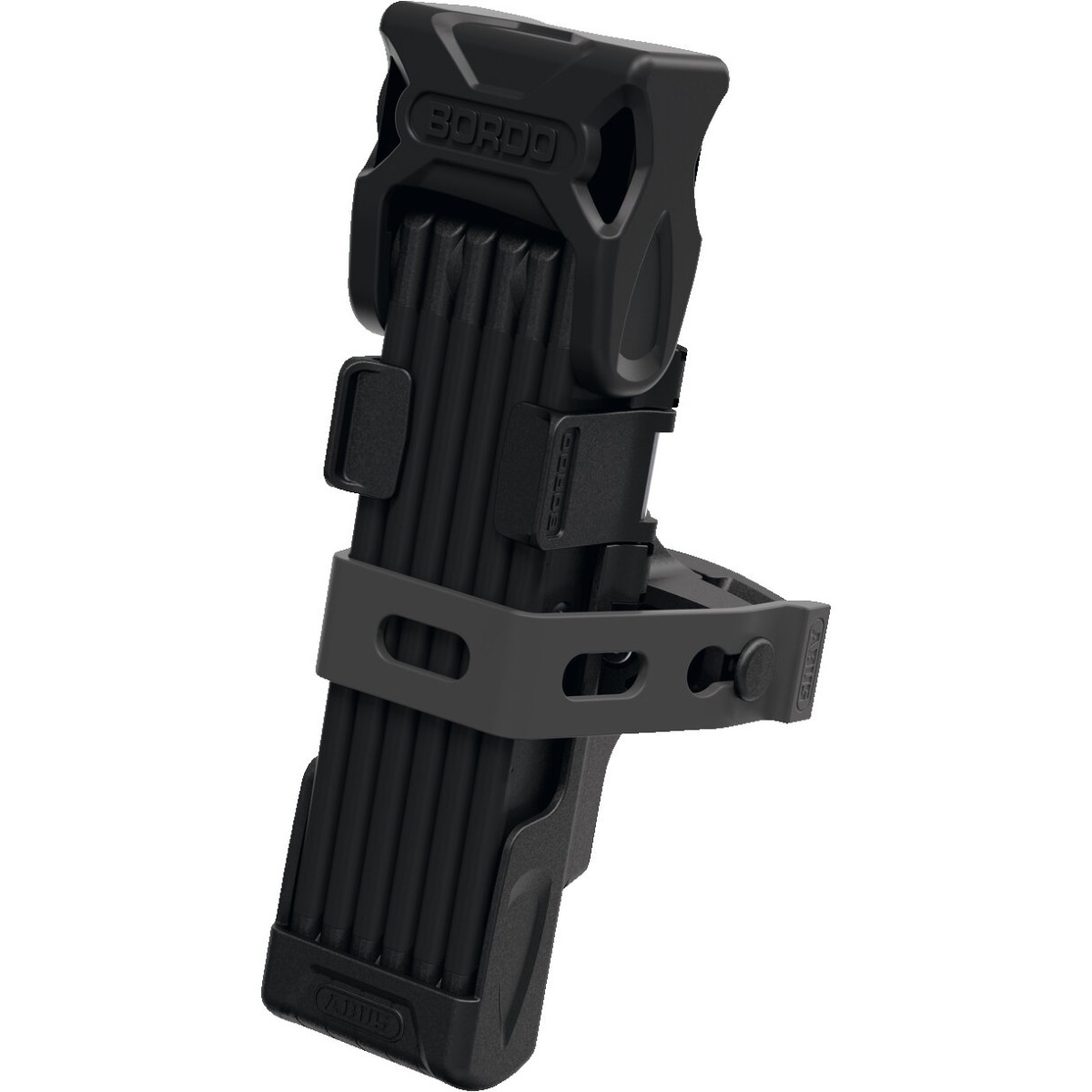 Abus BORDO™ 6000K/90 Black SH salokāmā slēdzene (sēdekļa fiksators + lietus aizsardzība)