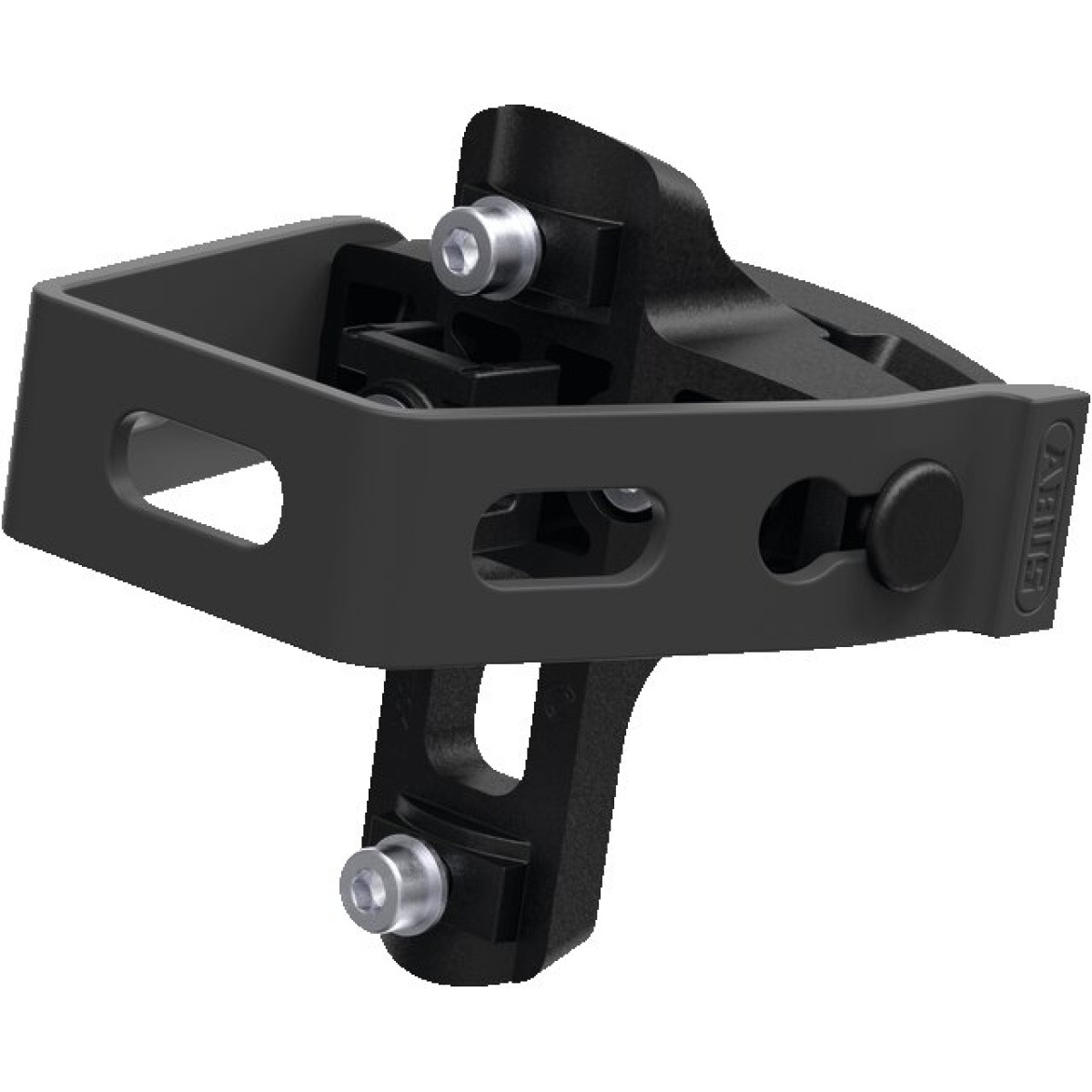 Abus BORDO™ 6000K/90 Black SH salokāmā slēdzene (sēdekļa fiksators + lietus aizsardzība)