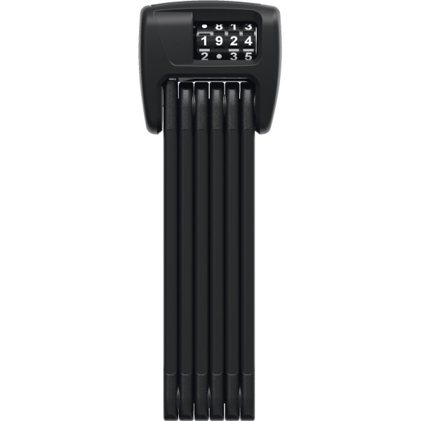 Abus BORDO™ Combo 6000C/90 LED Black SH salokāmā slēdzene