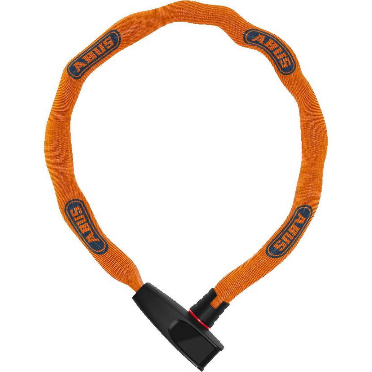Abus Catena 6806K/75 neona oranžas krāsas ķēdes slēdzene 