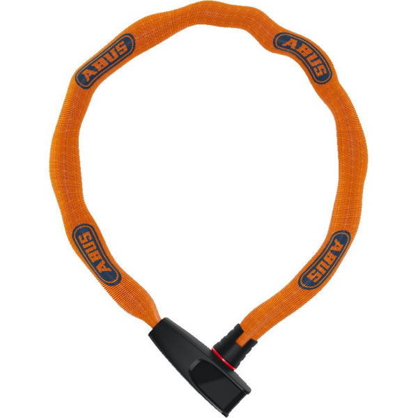 Abus Catena 6806K/75 neona oranžas krāsas ķēdes slēdzene 