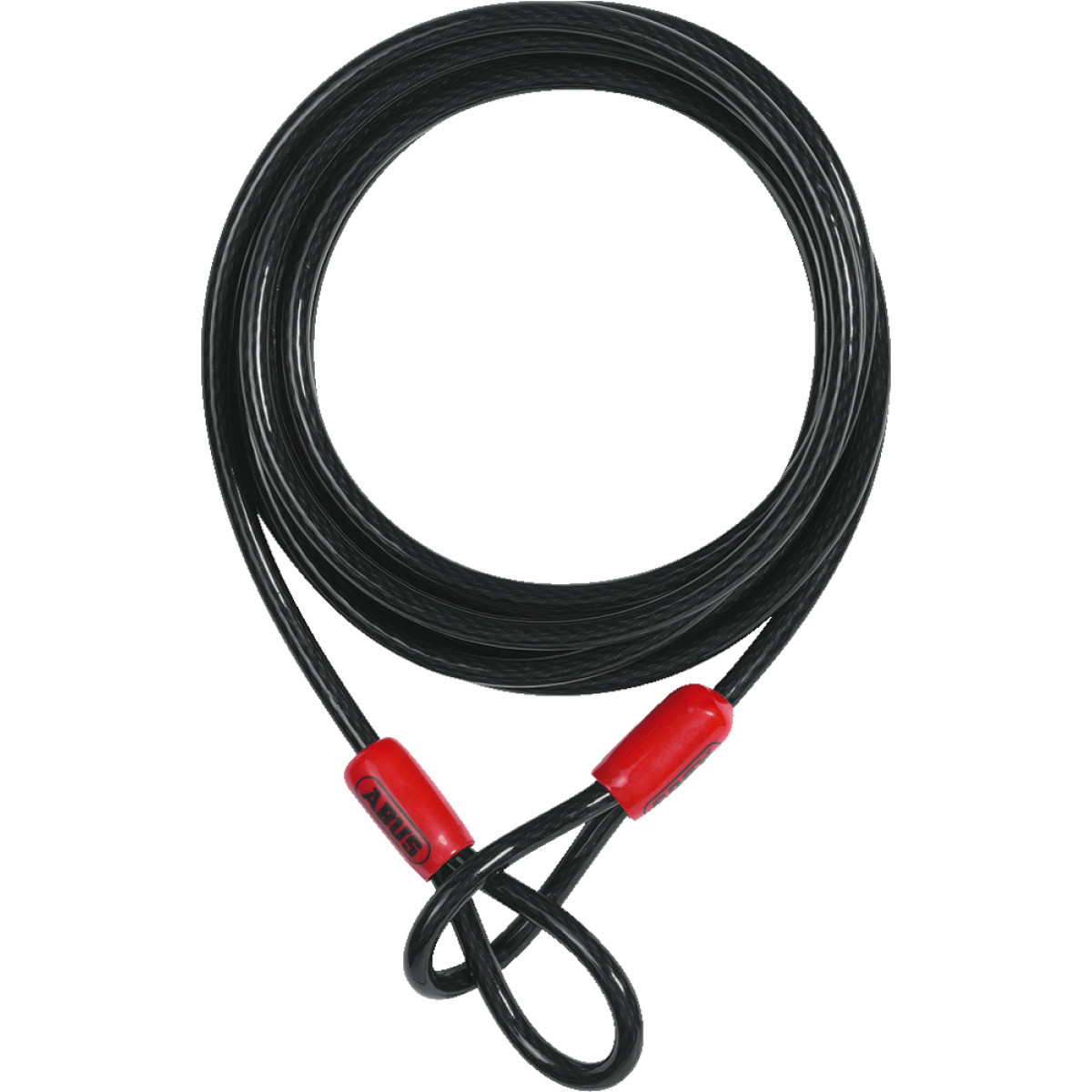 Abus Cobra 10/500 melnā tērauda kabelis