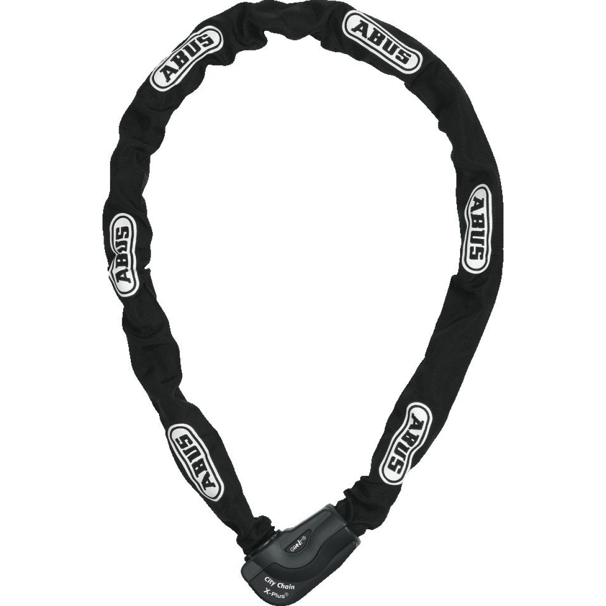 Abus Granit CityChain X-Plus™ 1060/140 kēdes slēdzene | Black