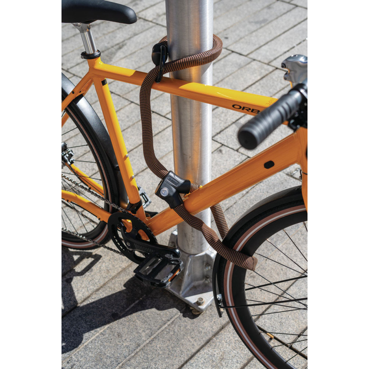 Abus Infinity Loop 1806/140 kēdes slēdzene | Autumn Orange