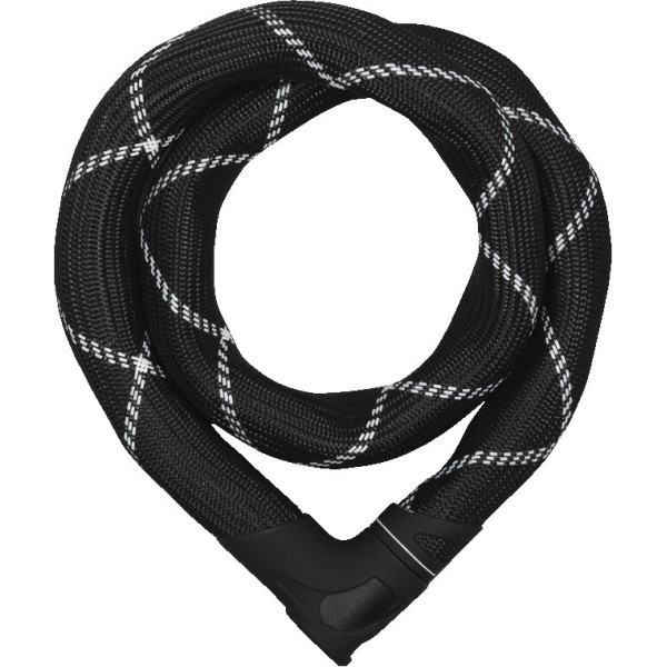 Abus Iven 8210/85 Melna ķēdes slēdzene