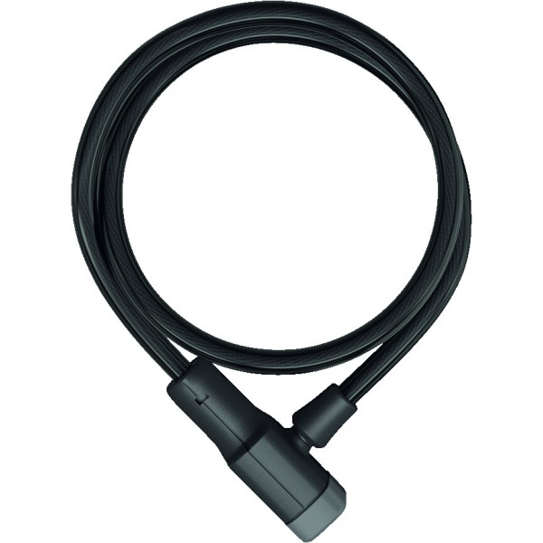 Abus Primo 5410K/85 Black SCMU spoles kabeļu slēdzene