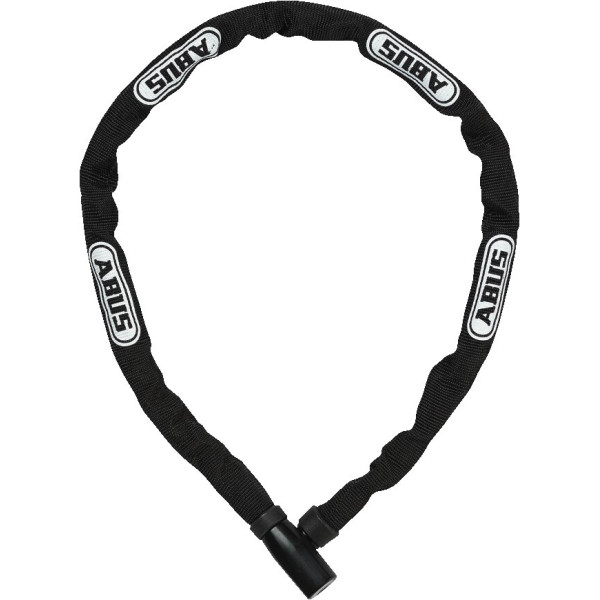 Abus Steel-O-Chain 4804K/75 Melna ķēdes slēdzene