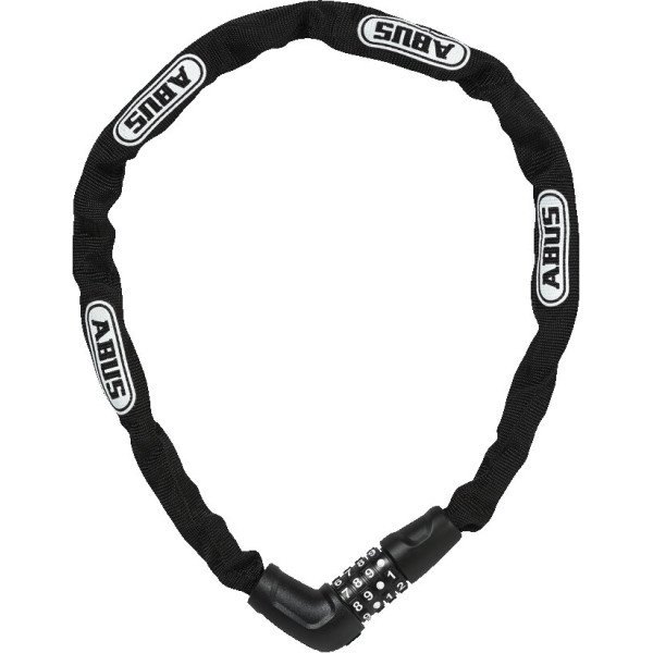 Abus Steel-O-Chain 5805C/75 melna ķēdes slēdzene