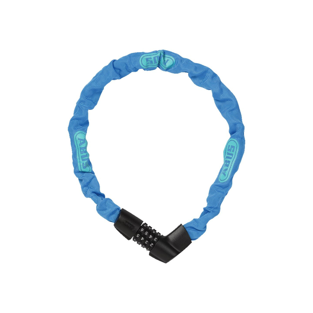 Abus Tresor 1385/75 neona zila ķēdes slēdzene