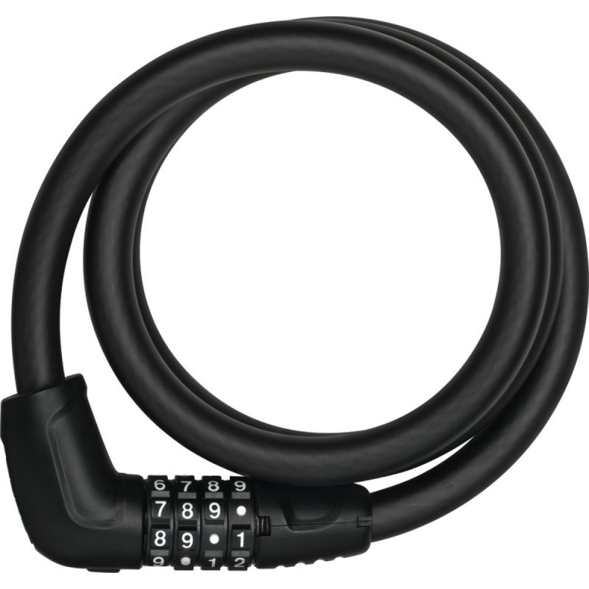 Abus Tresor 6412C/120 melna spoles kabeļu slēdzene