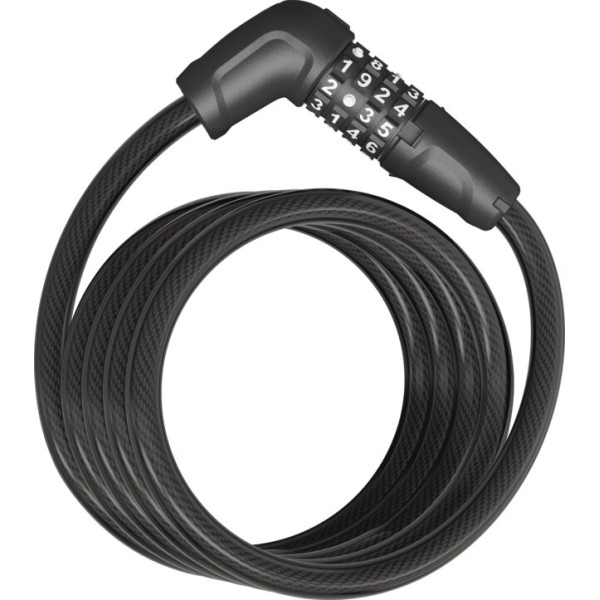 Abus Tresor 6512C/180 kabeļu slēdzene ar SCMU turētāju | Black