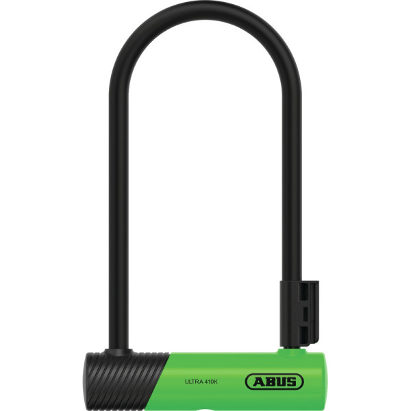 Abus Ultra 410K/70HB230 U-veida slēdzene ar SH kronšteinu | Green