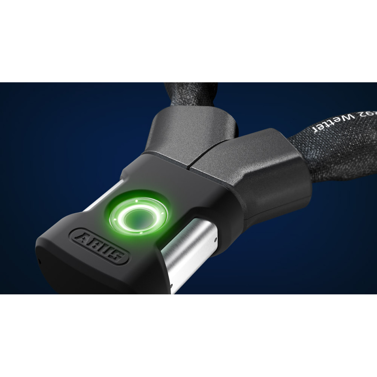 Abus Yardo Fingerprint 7807F/85 kēdes slēdzene | Black