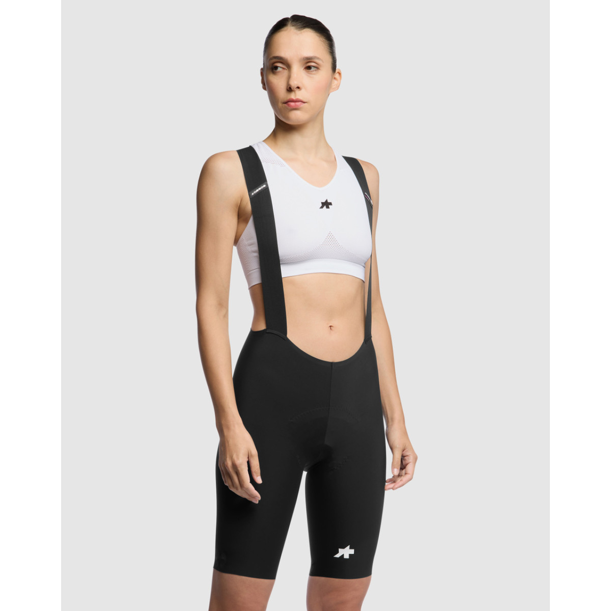 Assos Cropped Tank P1 Riteņbraukšanas krūšturis | White Series