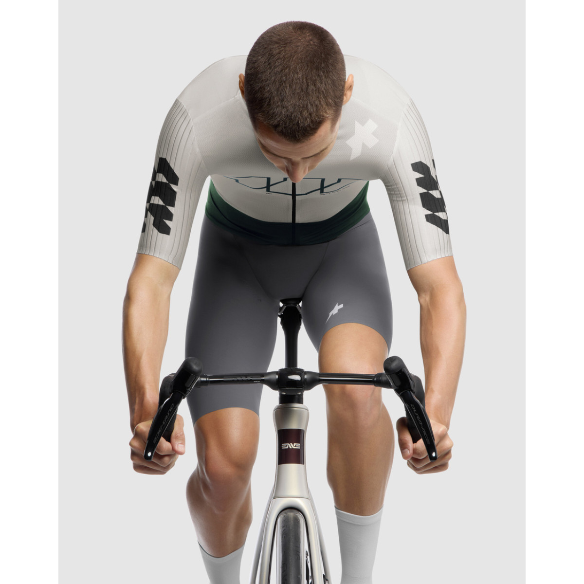 Assos Equipe RS S11 Something to say vīriešu krekls | Almond Milk