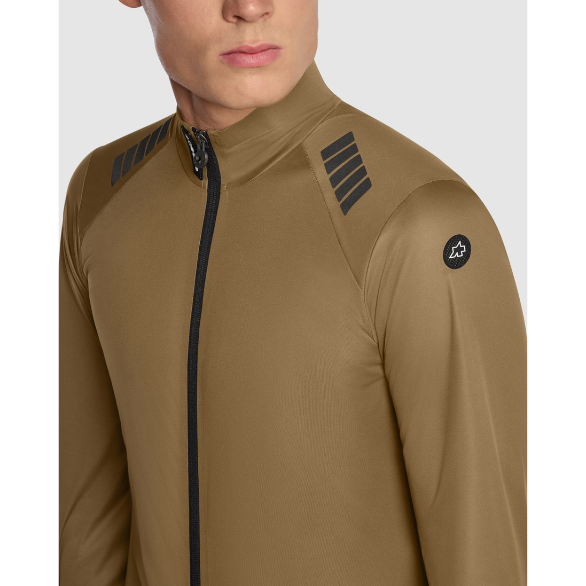 Assos Mille GT Shell S11 vīriešu lietus jaka | Bronze Ash