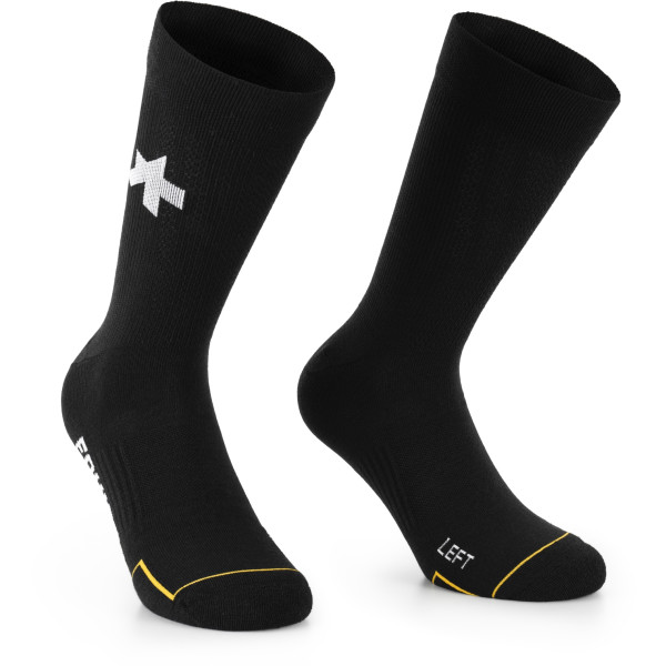Assos RS Spring Fall Zeķes | Black Series