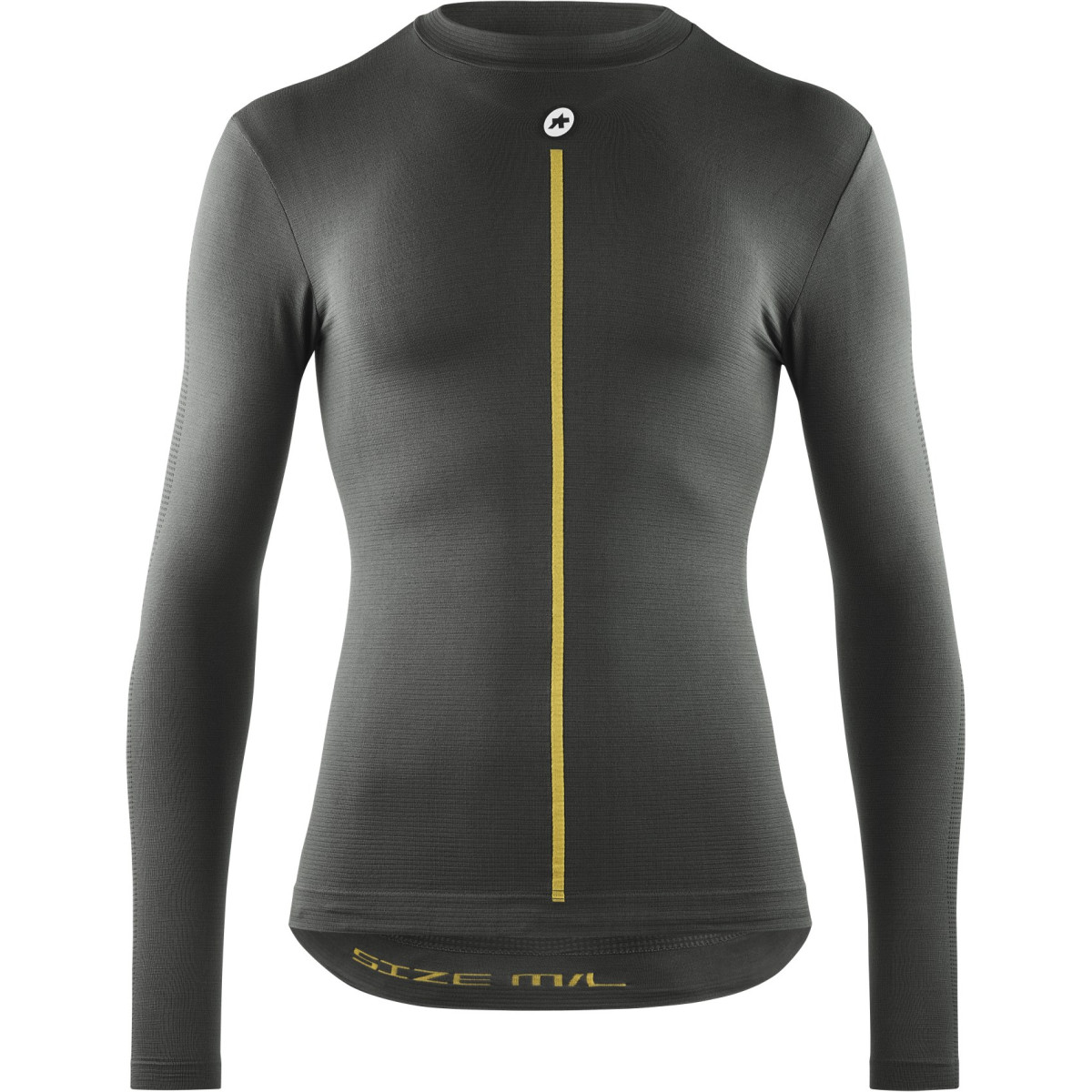 Assos Spring Fall P1 LS Vīriešu ādas slānis | Anthracite Grey