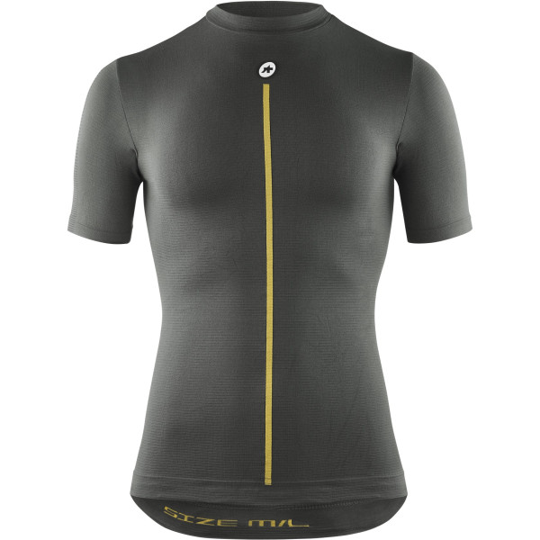 Assos Spring Fall SS P1 Vīriešu ādas slānis | Anthracite Grey