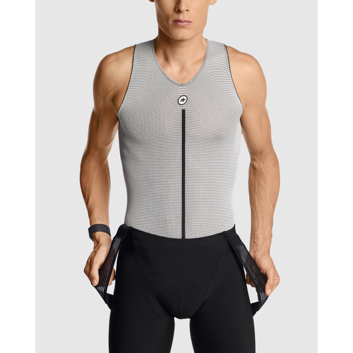 Assos Summer P1 Man's NS krekls | Grey Series
