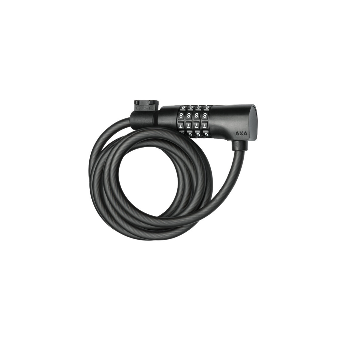 AXA Cable Resolute Code 180/8 Slēdzis | Black