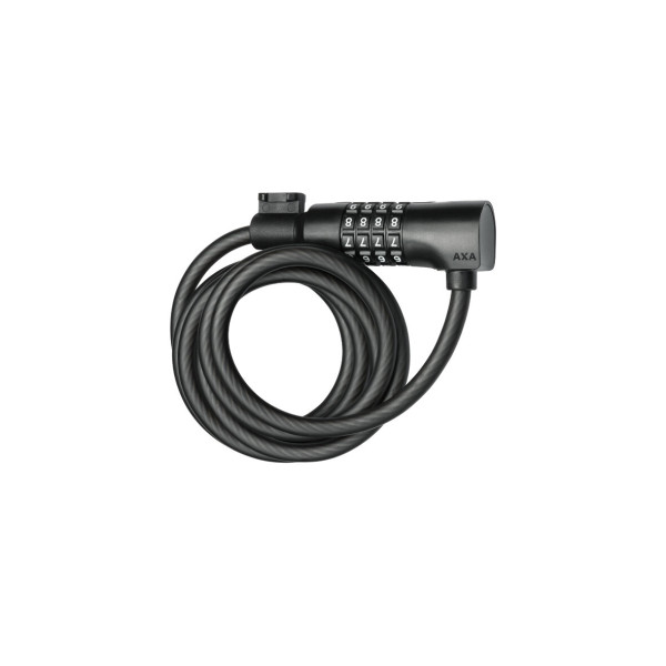 AXA Cable Resolute Code 180/8 Slēdzis | Black