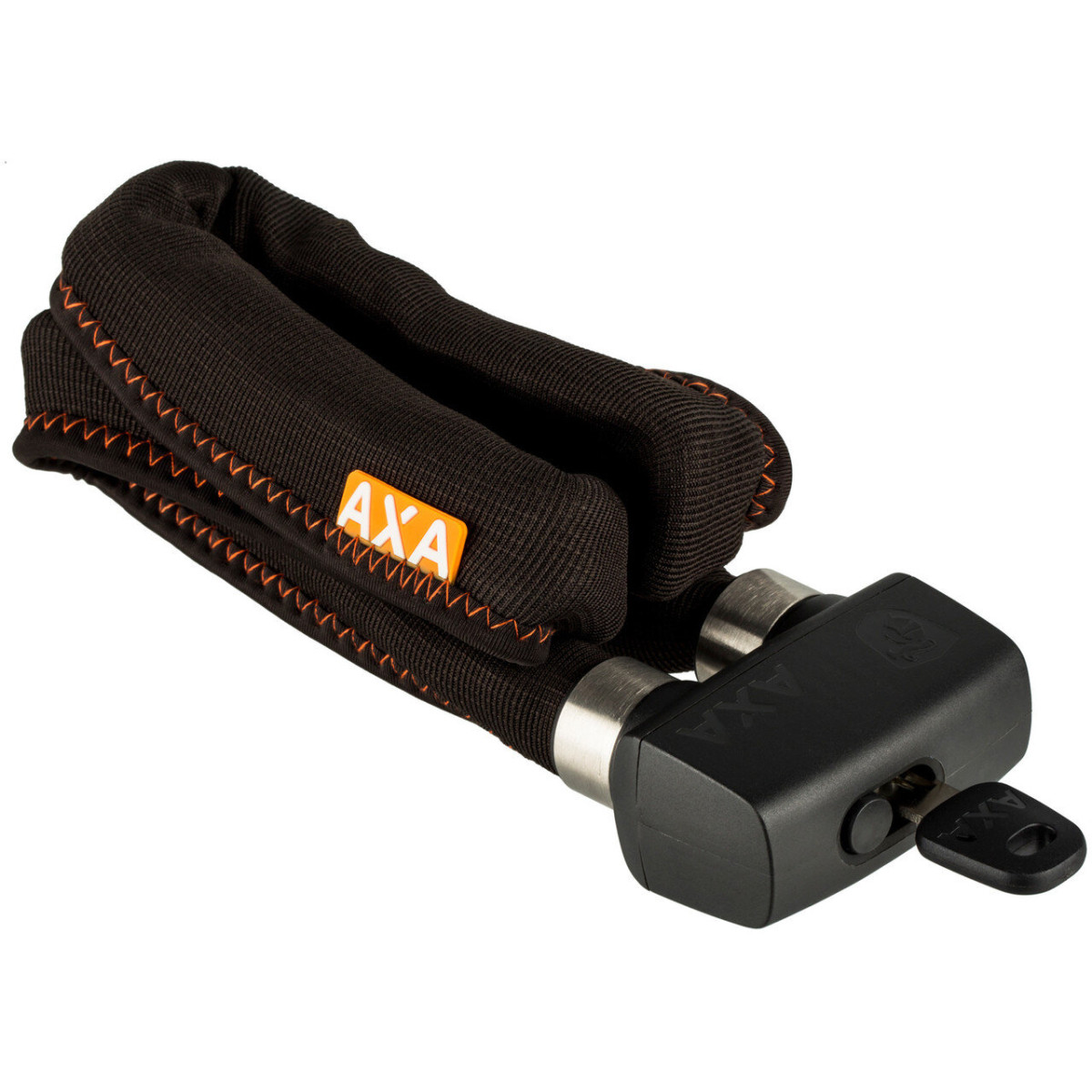 AXA Foldable 800 Key 100/0.8 saliekamā slēdzene | Black