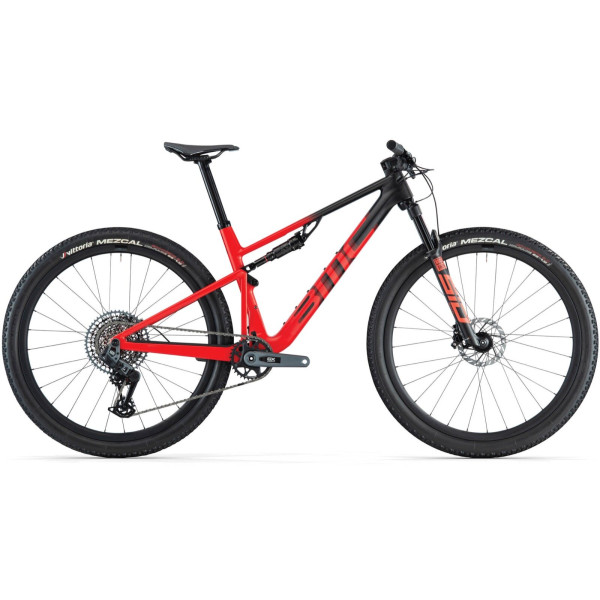 BMC Fourstroke 01 Two kalnu velosipēds | Carbon Black - Red