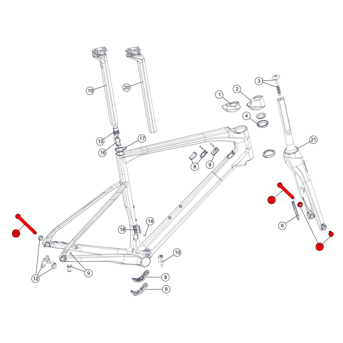 BMC riteņu tiltu komplekts | Thru Axle | Roadmachine 01/02
