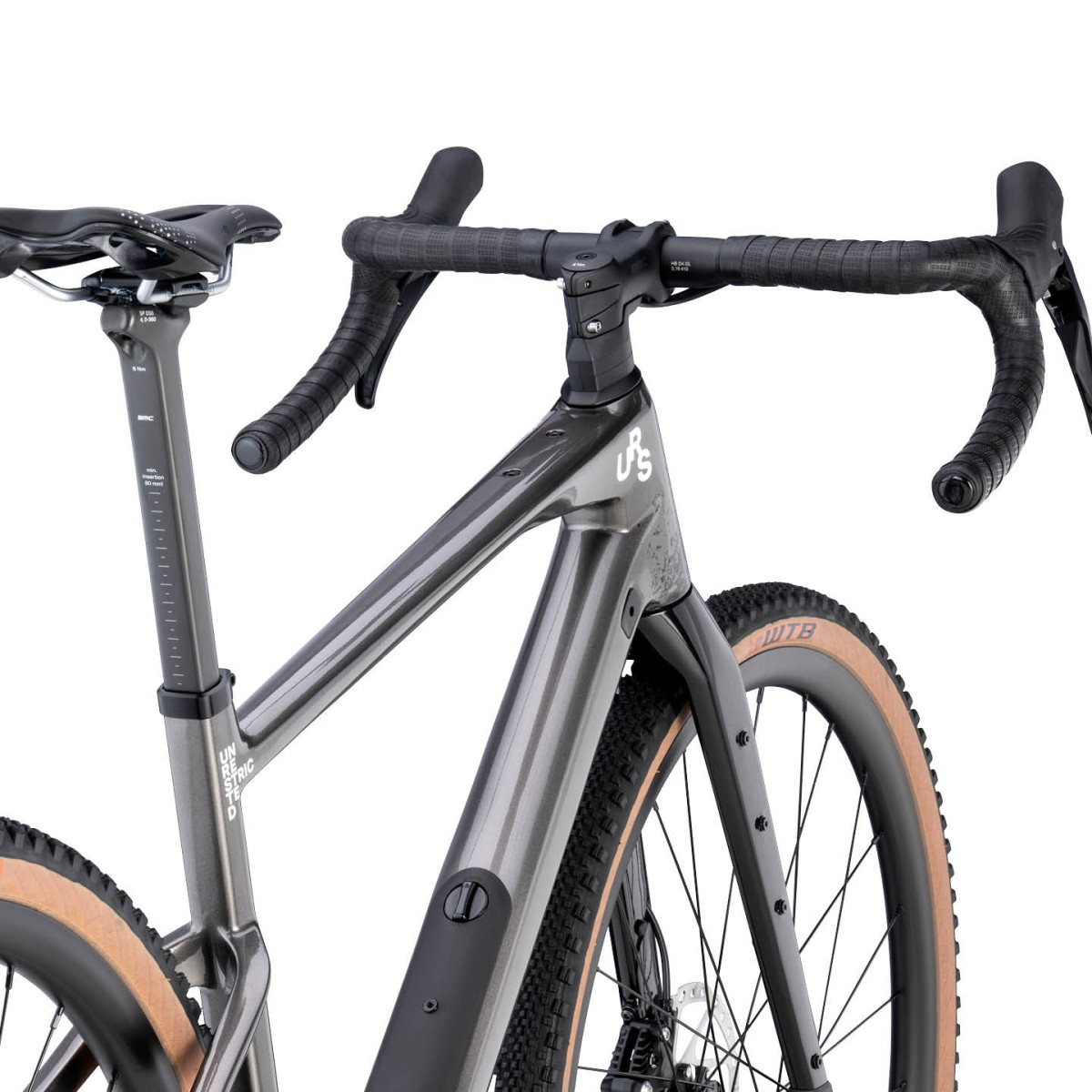 BMC UnReStricted Two grants velosipēds | Metallic Grey - Black