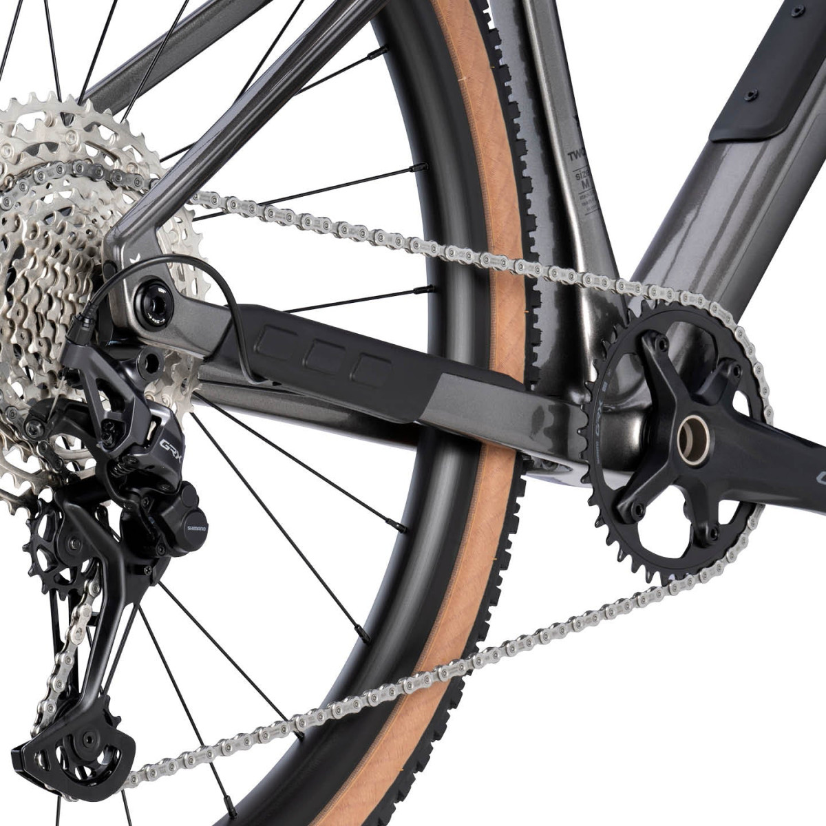 BMC UnReStricted Two grants velosipēds | Metallic Grey - Black