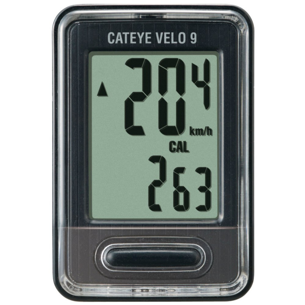 Cat Eye Velo 9 spidometrs | Melns