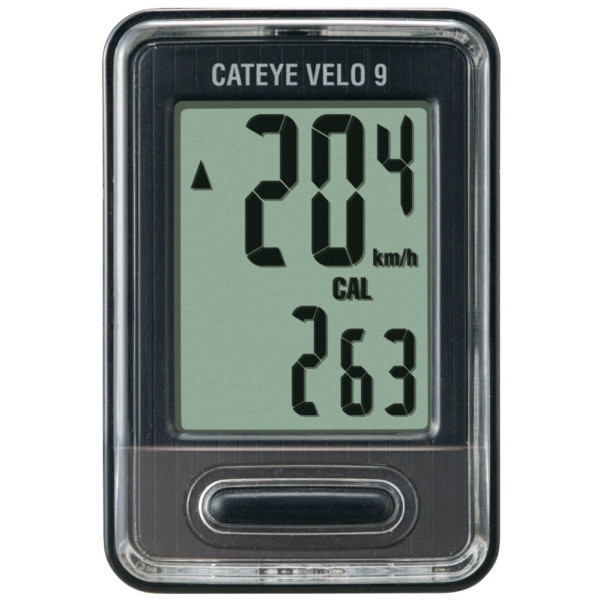 Cat Eye Velo 9 spidometrs | Melns