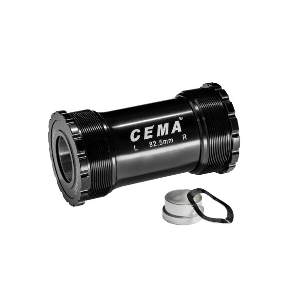 Cema centra gultņi | Colnago SRAM GXP | T45 82,5 mm | Nerūdijantis plienas | Black