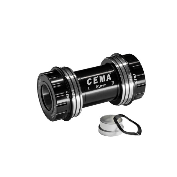 Cema centra gultņi | OSBB SRAM GXP | PressFit BB61 | Ceramic | Black