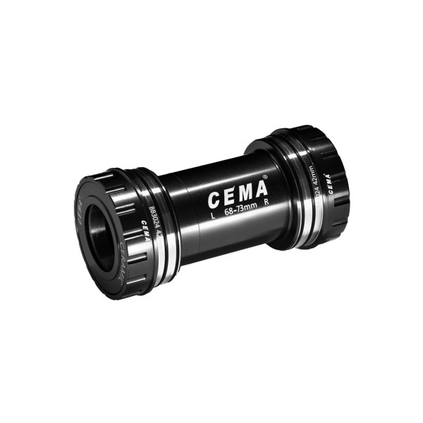 Cema centra gultņi | Shimano | BB30 68/73 mm | Nerūdijantis plienas | Black