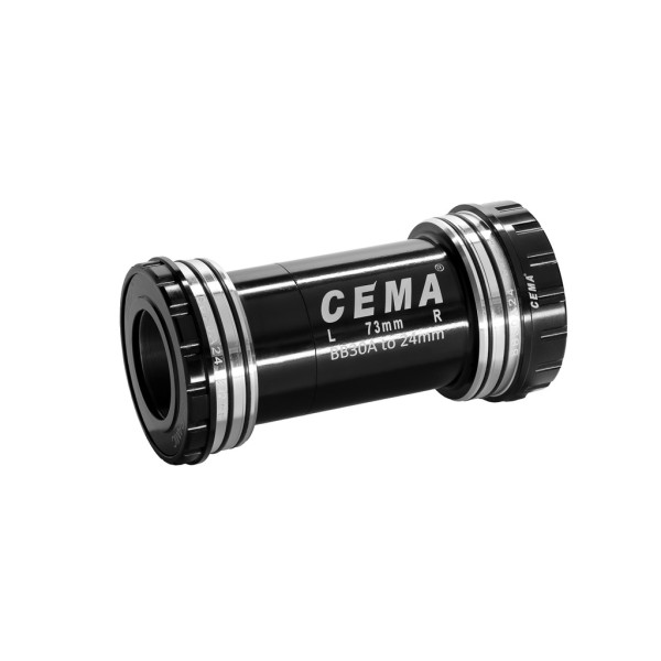 Cema centra gultņi | Shimano | BB30A 73 mm | Nerūsējošais tērauds | Melns