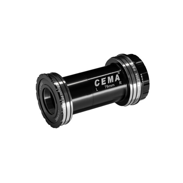 Cema centra gultņi | Shimano | BBright46 79 mm | Nerūsējošais tērauds | Melns